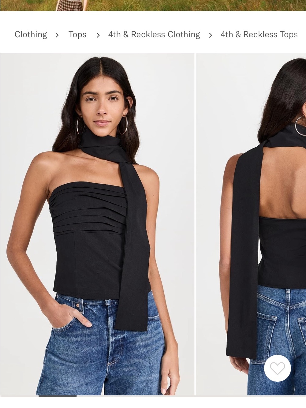 4th & Reckless Gemma Corset Top
